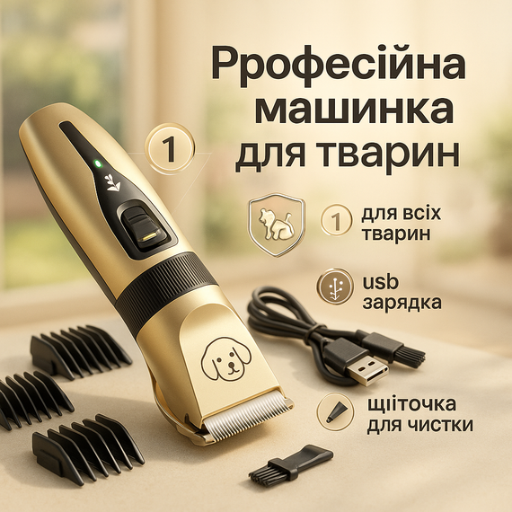 Професійна машинка для стрижки тварин, Акумуляторний тример для стрижки кішок Тример грумінгу TB-42