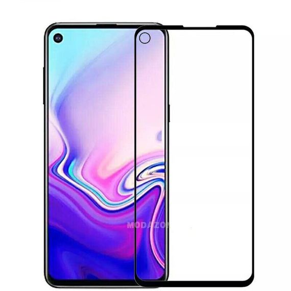 Захисне скло 2.5D на весь екран для Samsung Galaxy A8s