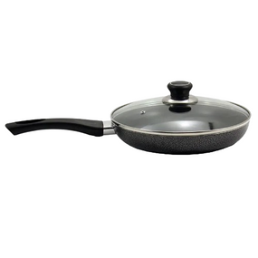 Сковорідка d20см скляна кришка а/п Non Stick PN-20H Interos