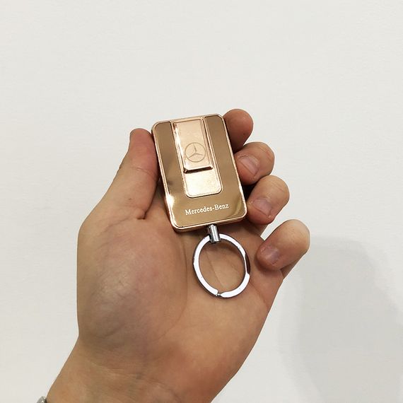 Запальничка спіральна USB-811. Mercedes. UG-577 Колір: золотий | Зображення 7