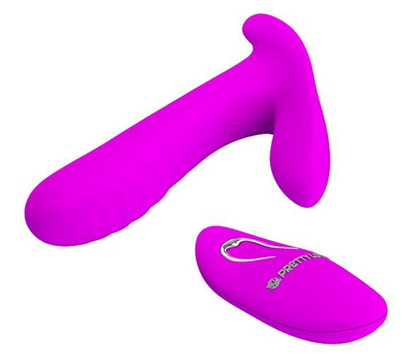 Вібробабочка з стимулятором клітора PRETTY LOVE-Remote Control Massager, BI - 014850W Sex Aura | Зображення 4