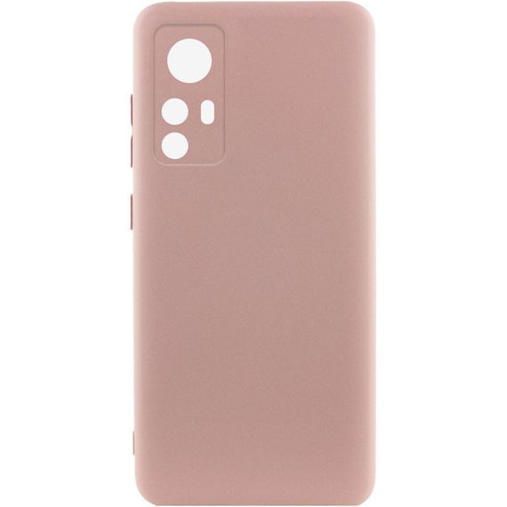 Чохол Silicone Cover Lakshmi Full Camera (A) для Xiaomi 12T / 12T Pro Full camera, Рожевий/Pink Sand