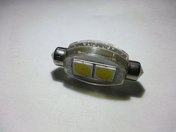 Світлодіодна софитная автолампи, 40-42mm, (148 Lm) FT-1042-2UHP (Ceramic Substrate) | Зображення 1