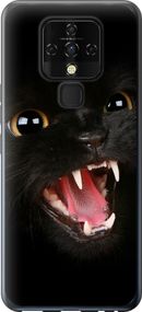 Чехол на Tecno Camon 16 SE CE7j Чёрная кошка "932u-2398-17620"