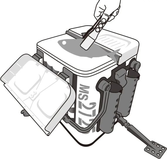 Сумка DaiichiSeiko Tackle Carrier MS 2725 Black | Зображення 3