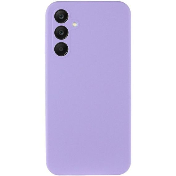 Чехол Silicone Cover Ummi Lakshmi Full Camera (AA) для Samsung Galaxy S25 Сиреневый / Dasheen | Зображення 1