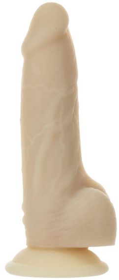 Фалоімітатор з вібрацією та ротацією Naked ADDICTION Chris 7″ Rotating & Vibrating Dong, пульт ДК Sex Aura | Зображення 1