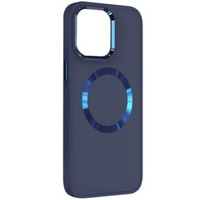 TPU чохол Bonbon Metal Style with MagSafe для Apple iPhone 15 (6.1")