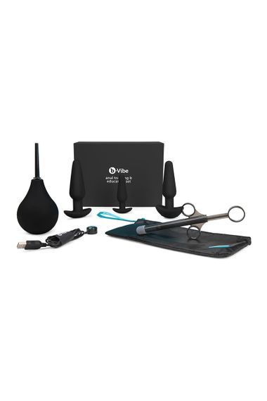 Набір для анального сексу B-Vibe Anal Training 7 предметів, синій Sex Aura | Зображення 3