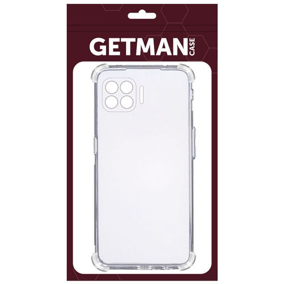 TPU чохол GETMAN Ease logo посилені кути для Oppo A93 | Зображення 1