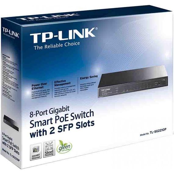 Комутатор мережевий TP-Link TL-SG2210P | Зображення 2