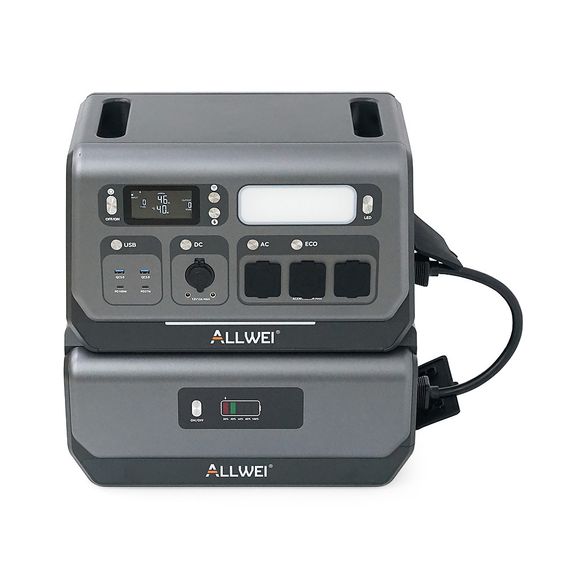 Портативна зарядна станція ALLWEI SGR-PPS2400-2PRO + BAT | Зображення 1