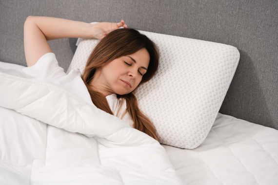 Подушка ортопедична Ardesto Sleepwell ART6040СLP 60х40х12 см біла | Зображення 5