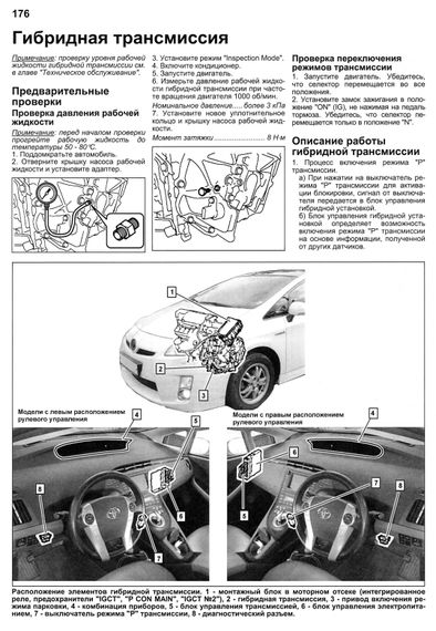 Toyota Prius 2009-2015. Посібник з ремонту й експлуатації. Книга | Зображення 2