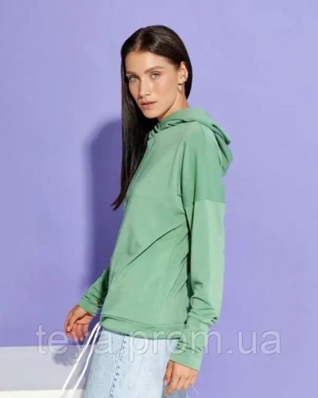 Толстовка колір зелений розмір L FI_004125 | Зображення 3