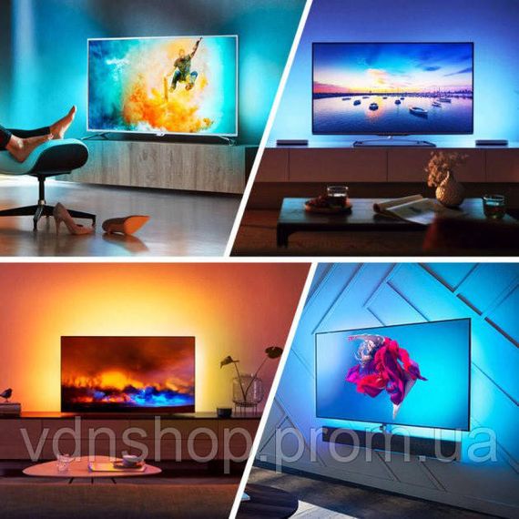 Кольорове освітлення світлодіодної стрічки SMD, Стрічка RGB, Світлодіодна стрічка багатокольорова RH-33 | Зображення 6