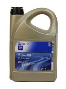 Моторна олива GM Motor Oil Dexos2 5W-30 4л.
