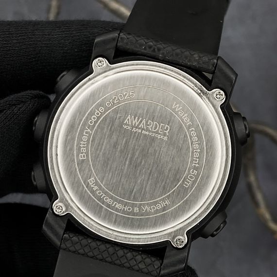 Годинник наручний Awarder 032 Де би не був Black-Black | Зображення 6