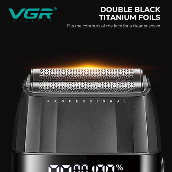 Комплект VGR 3 в 1 V-640 S3 , машинка для стриження (clipper), триммер та електробритва (шейвер) | Зображення 3