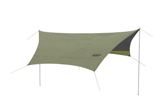 TentTramp Lite Tent green Тент Трамп із стійками зеленого кольору Тактичний тент | Зображення 7