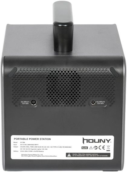 Портативна електростанція Houny 512 Вт·ч/750 Портативна зарядка Електрогенератор Зарядна станція | Зображення 2