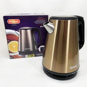 Електрочайник Magio MG-971 термостійкий 1.7 л 1500 Вт Стильний електричний чайник Тихий побутовий чайник