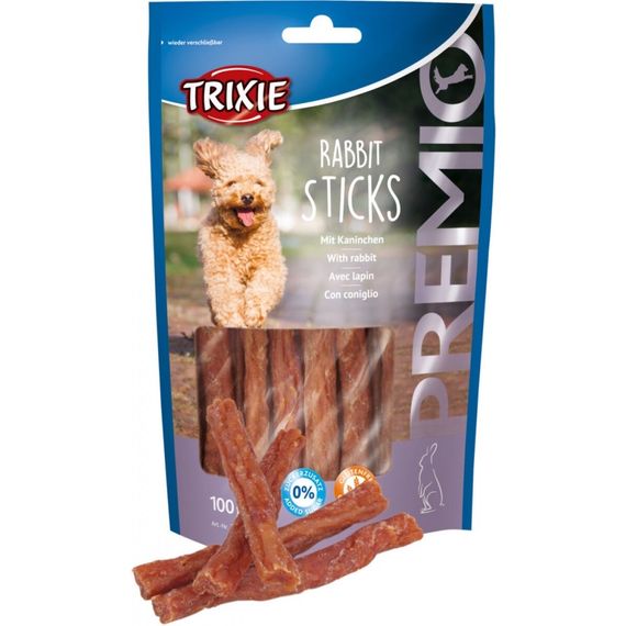 Ласощі для собак з кроликом Trixie Premio Rabbit Sticks, 100 гр | Зображення 2