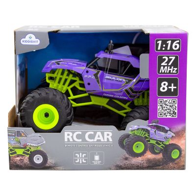 Радиоуправляемая игрушка Sulong Toys Bigfoot Off-road - Violet (1:16, 27 МГц (MHz)) (SL-358RHV) | Зображення 7