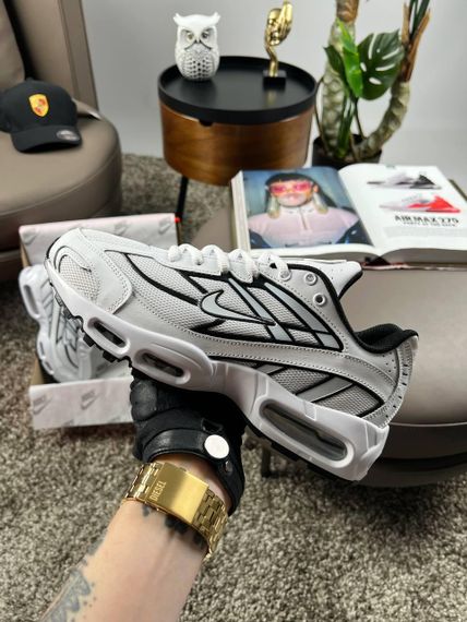 Чоловічі кросівки Air Max Snox White Black весна / літо / осінь A4119 43 27.5 см | Зображення 5