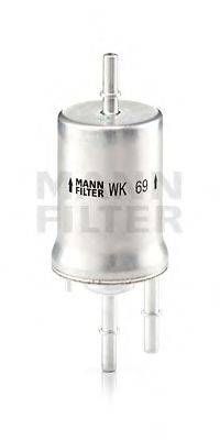Фільтр палив. AUDI A1,A3 (вир-во MANN) MANN-FILTER WK69 на VW PASSAT (362)