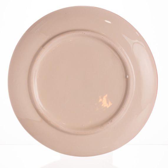 Новорічна тарілка з порцеляни Ø21.5 (см) CR-1-2 | Зображення 2