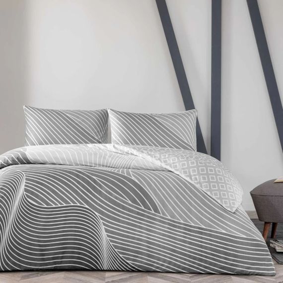 Постельное белье TAC Ranforce 200×220 см Crumbly