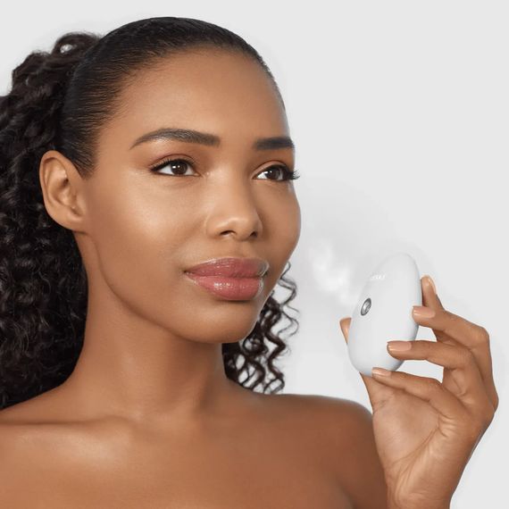Електронний освіжувач для зволоження обличчя GESKE Facial Hydration Refresher 4в1 gray, Білий | Зображення 3