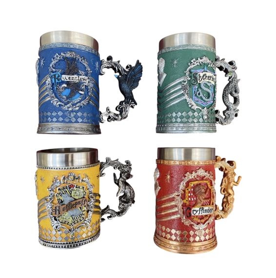 Подарунковий набір кухлів 3D Harry Potter 4 шт. (код: SKU-2746550099)