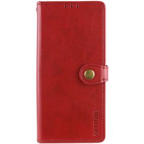 Шкіряний чохол-книжка GETMAN Gallant (PU) для Xiaomi 11T / 11T Pro Червоний