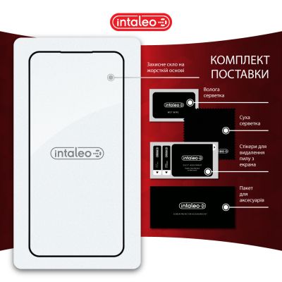 Стекло защитное Intaleo Full Glue Samsung S24 FE Black (1283126594854) | Зображення 7