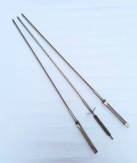 Шампур нержавійка  — тригранний, трикутний | Зображення 4