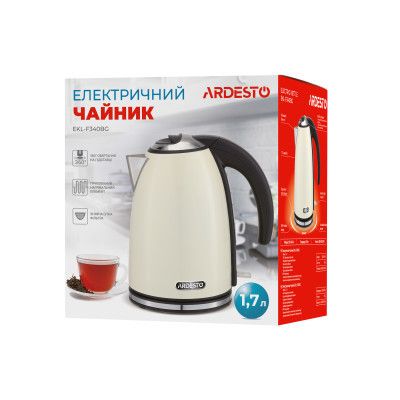 Електрочайник Ardesto EKL-F340BG | Зображення 4