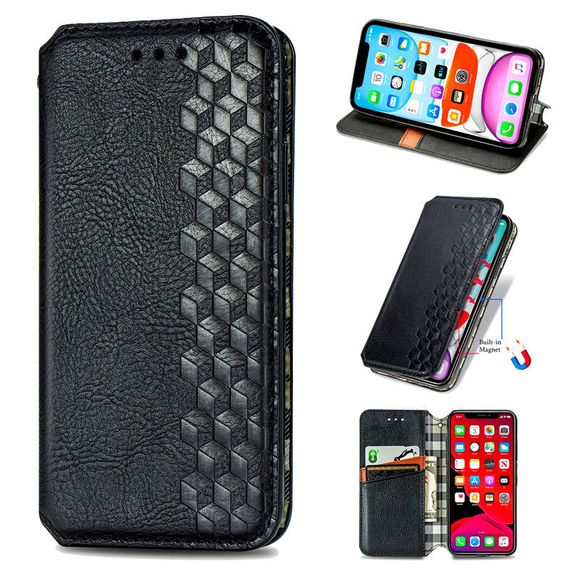 Шкіряний чохол-книжка GETMAN Cubic (PU) для Xiaomi Poco X5 Pro 5G/Redmi Note 12 Pro 5G | Зображення 2