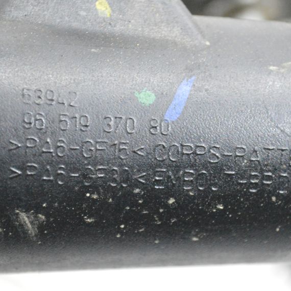 Патрубок трубка інтеркулера Peugeot 407 607 2.7 HDI (Пежо) 9651937080 | Зображення 3