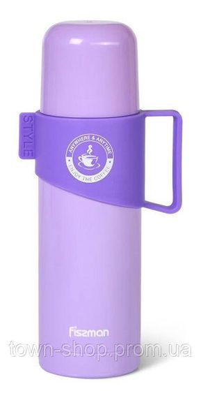 Термос Fissman Style Lilac 350мл из нержавеющей стали FN-9630