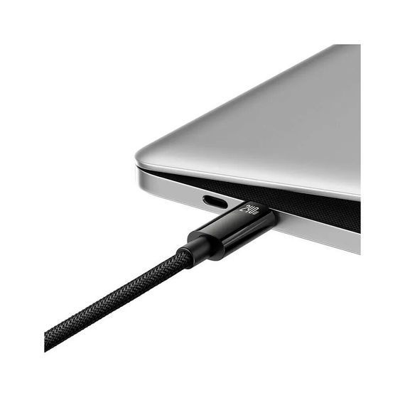 Дата кабель USB-C to USB-C 2.0m 240W Black Baseus (CAWJ040101) | Зображення 4