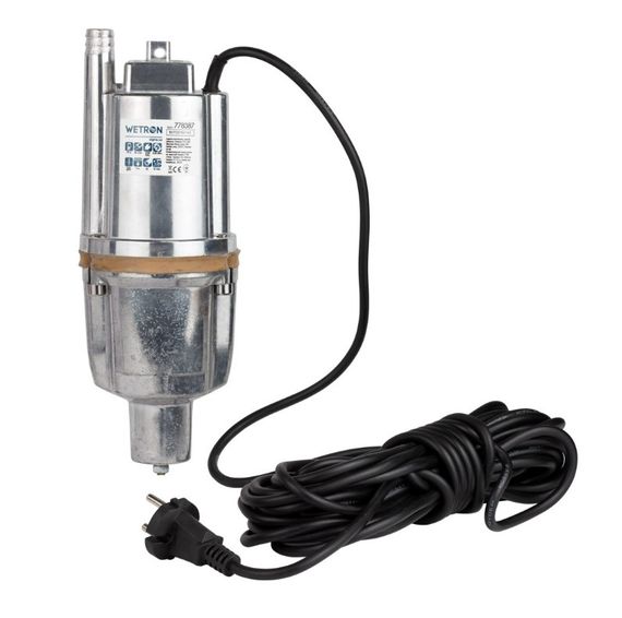 Насос вібраційний Wetron WVM60-1 10 м кабелю нижній вхід 778387 | Зображення 1