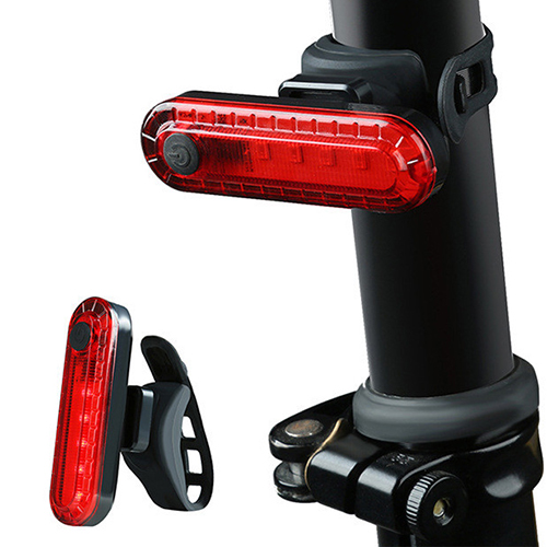 Велосипедный фонарь задний габаритный BSK-2275 micro USB, встроенный аккумулятор