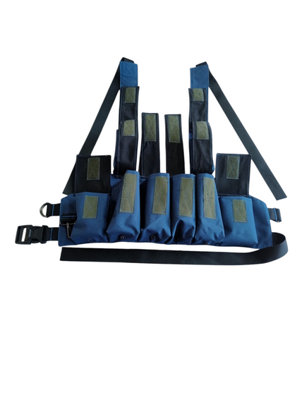 Нагрудна розвантажувальна система закритого типу Р М&M Вид 4 Blue Angels синій артикул (213176) | Зображення 2