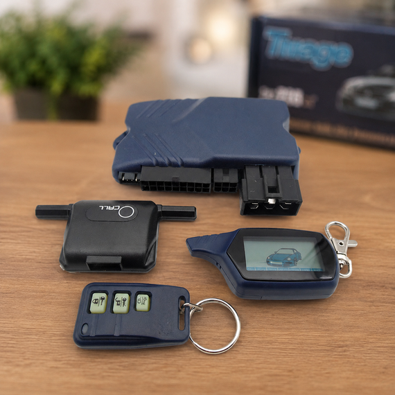Автосигналізація CAR ALARM 2 WAY B9 / Двостороння автомобільна сигналізація з автозапуском та інтелектуальним запуском двигуна | Зображення 3