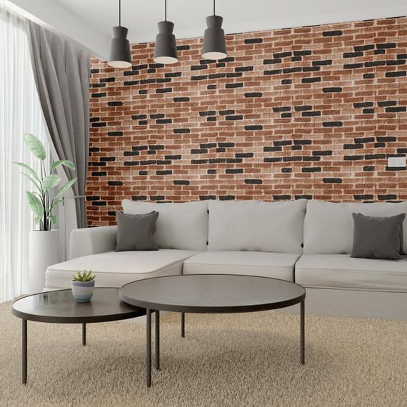 Панель стеновая 3D (346-2) 700х770х2мм Классический кирпич SW-00001915 | Зображення 4
