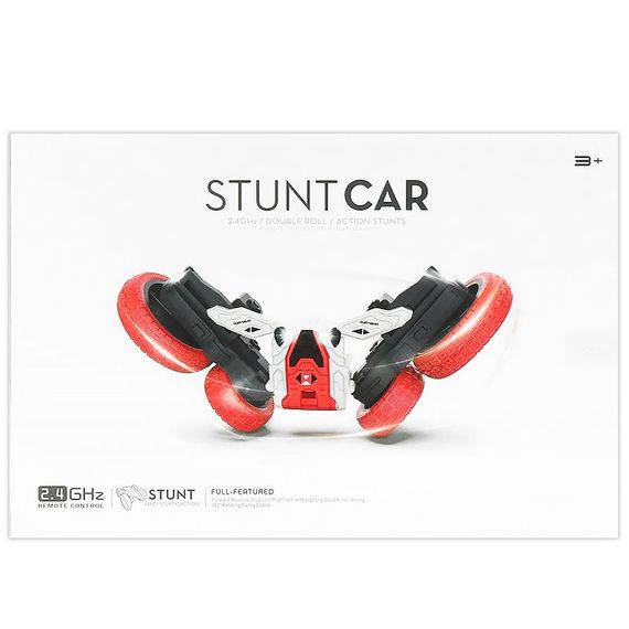 Машинка на радиоуправлении SHT DW02A Trick and Flip RC Car 2.4G Red | Зображення 3