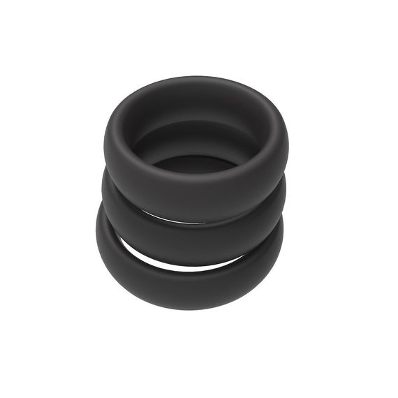 Набір з 3-х ерекційних кілець EROSPACE MEN'S PLAY B9 sexstyle | Зображення 4