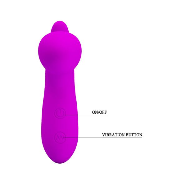 Масажер простати - Pretty Love Backie Prostate Stimulator Purple Sex Aura | Зображення 3